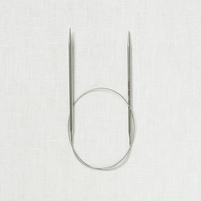 KnitPro Stelo Stainless Steel Lace Fixed Circular Needles 24"