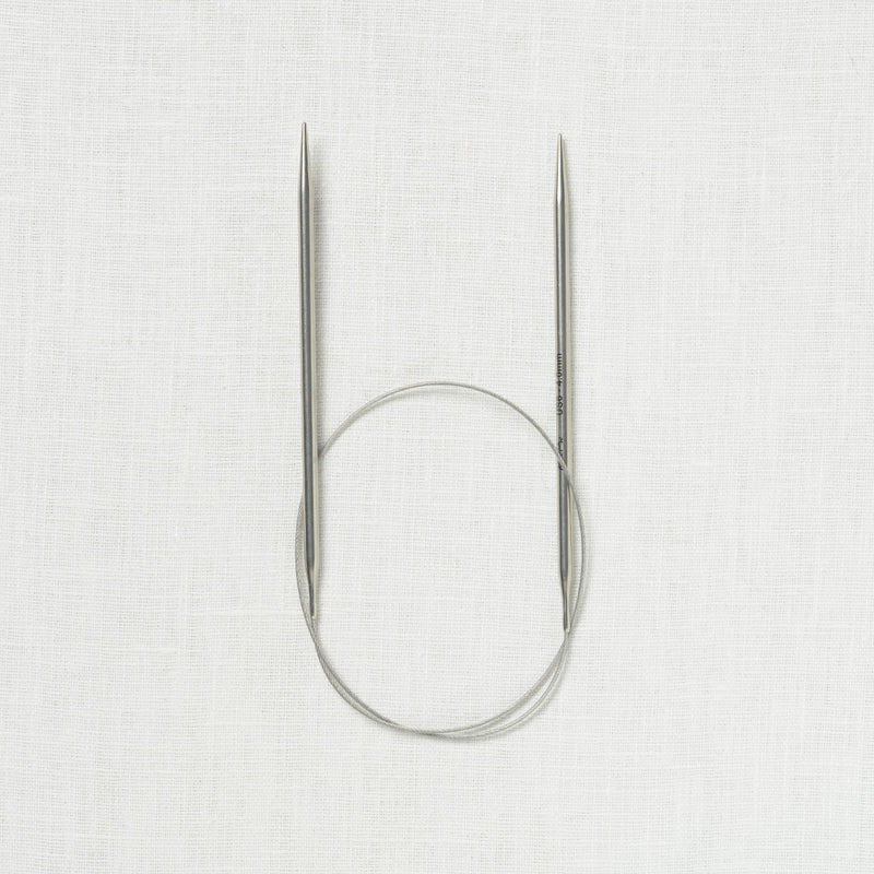 KnitPro Stelo Stainless Steel Lace Fixed Circular Needles 24"