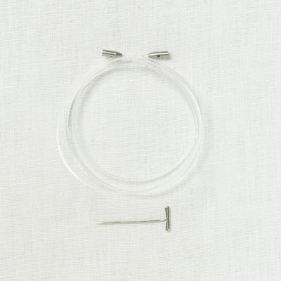 ChiaoGoo Spin Nylon Interchangeable Cable, Large (fits US 9-15 needles) (Limited Edition)