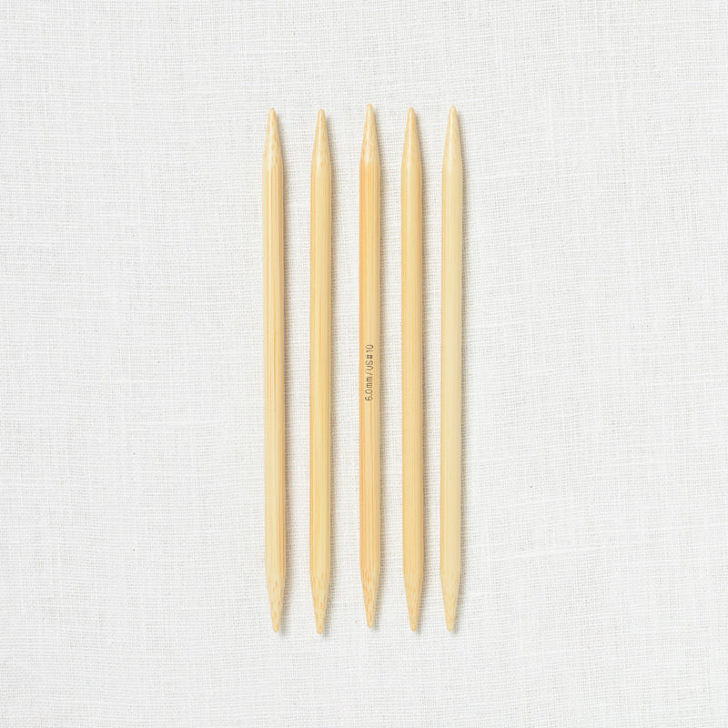Addi Bamboo Double Point 6"