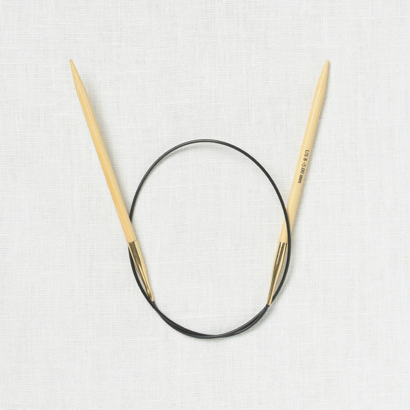 KnitPro Japanese Bamboo Fixed Circular 24"