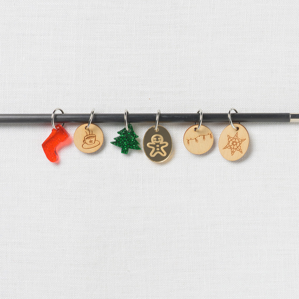 Katrinkles Festive Stitch Marker Set