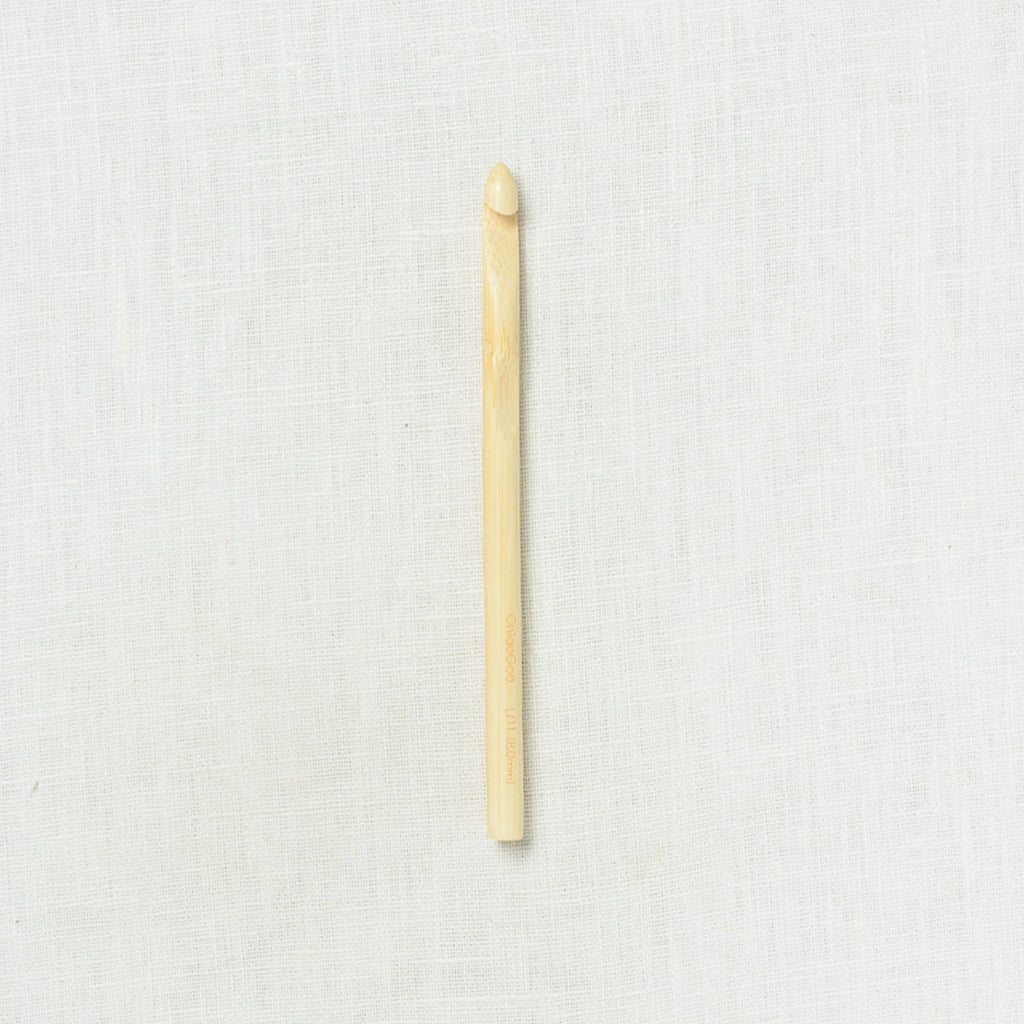 ChiaoGoo  Natural Bamboo Crochet Hook