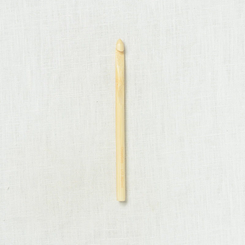 ChiaoGoo  Natural Bamboo Crochet Hook