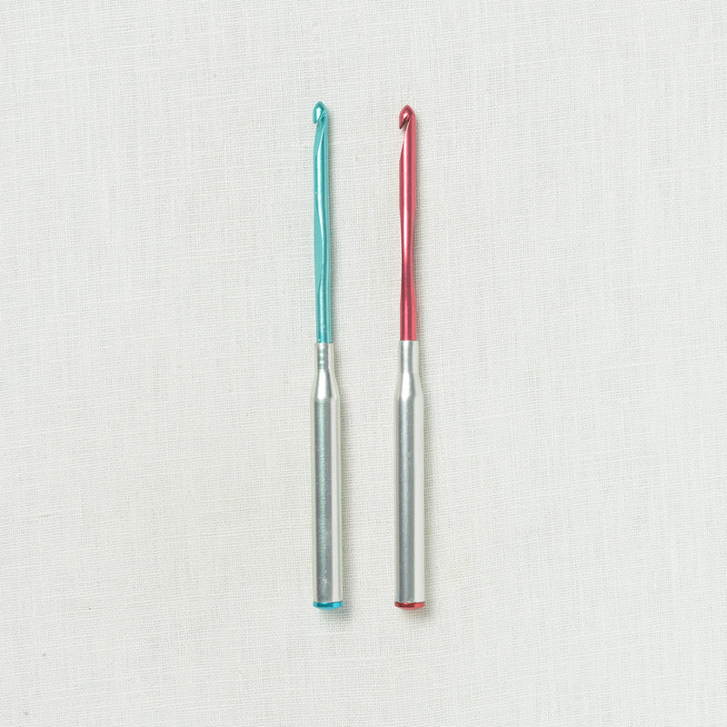 Susan Bates Silvalume Super Lightweight Aluminum Crochet Hook 2 Pack (Discontinued)