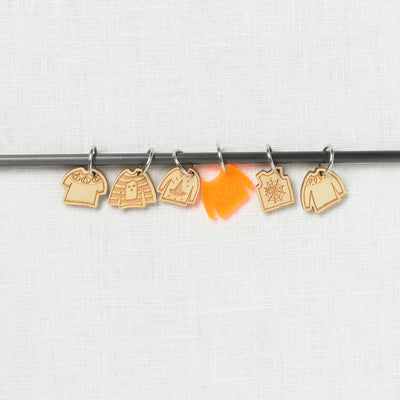 Katrinkles Spooky Sweater Stitch Marker Set, 6 ct.