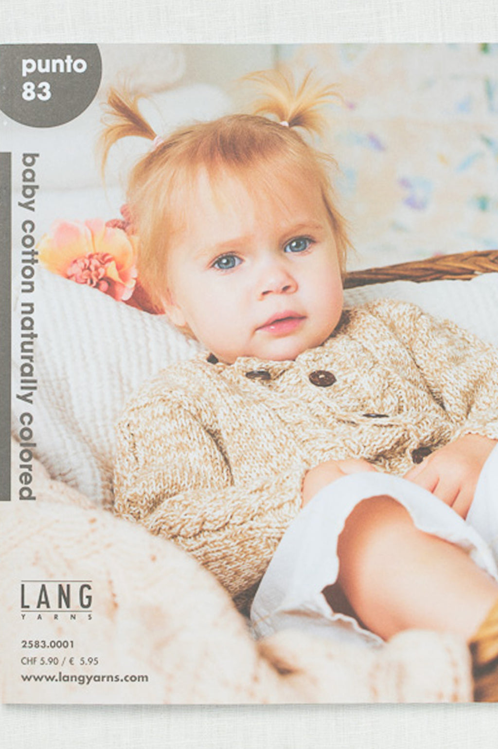 Lang Yarns Punto 83: Baby Cotton Naturally Colored Pattern Booklet
