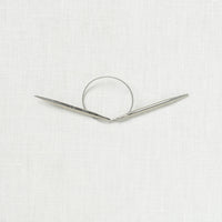 KnitPro Stelo Stainless Steel Lace Fixed Circular Needles 10"