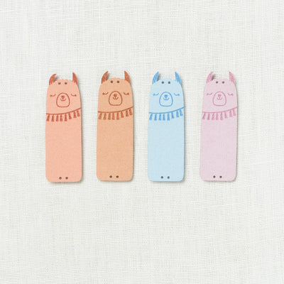 Fox & Pine Faux Suede Llama Foldover Tags Pastels, 4 ct. (Limited Edition)