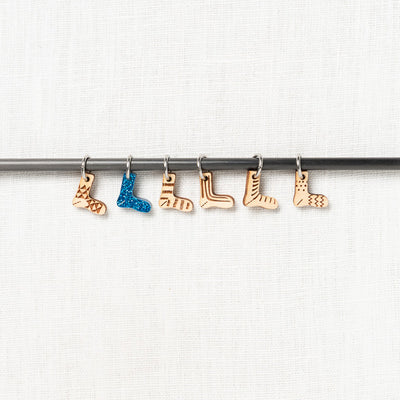 Katrinkles Tiny Sock Ring Stitch Markers (Limited Edition)