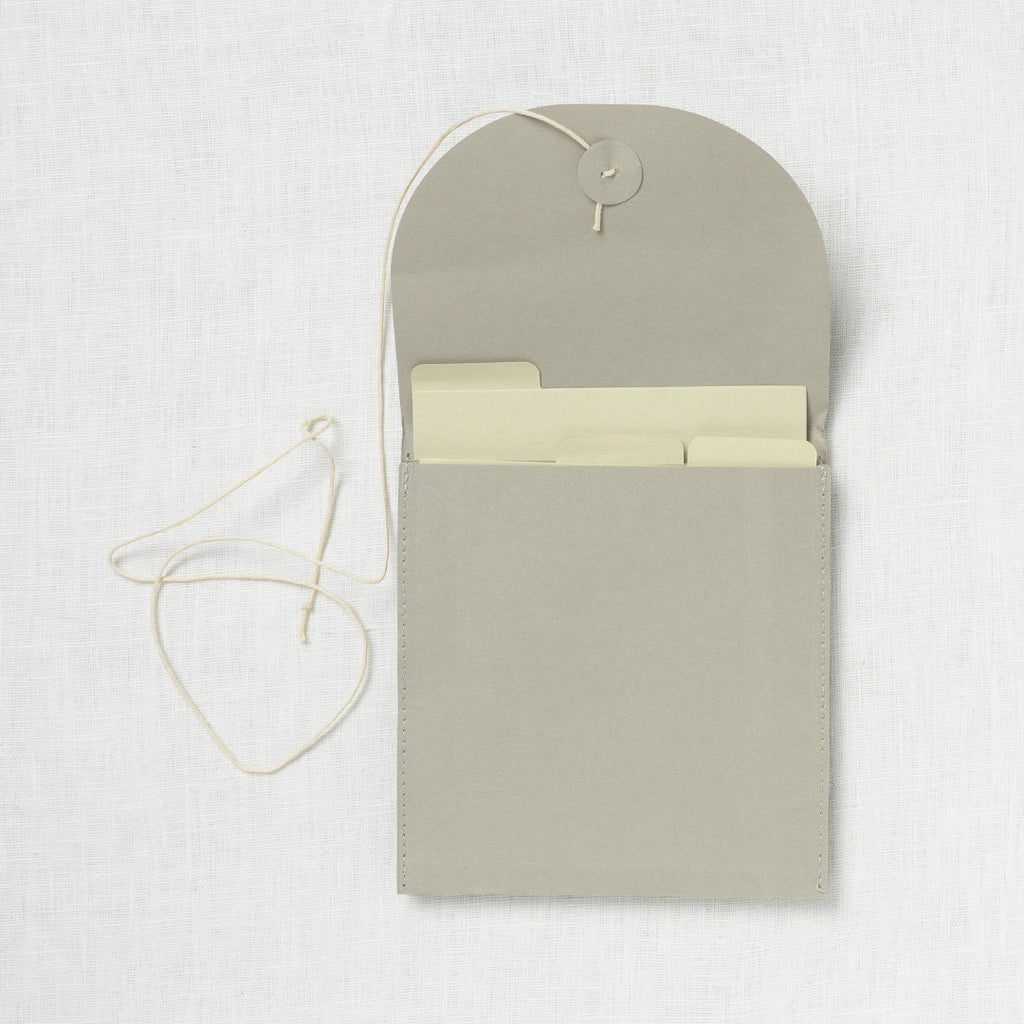 Cocoknits Sweater Project Wallet Gray