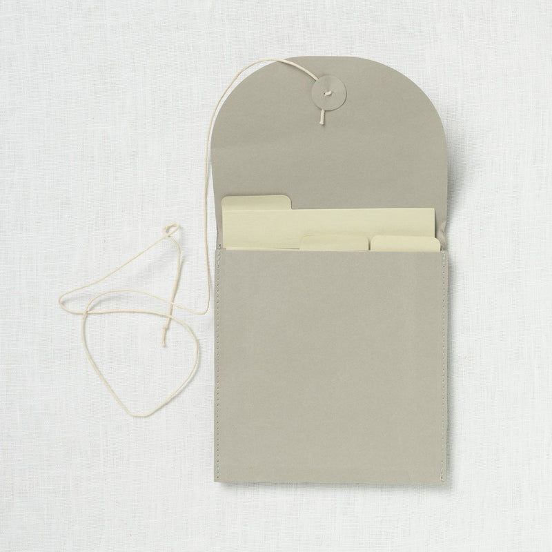 Cocoknits Sweater Project Wallet Gray