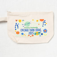 2025 Chicago Yarn Crawl Zip Wristlet