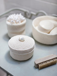 Crocheted Baskets by Churchmouse Yarns and Teas