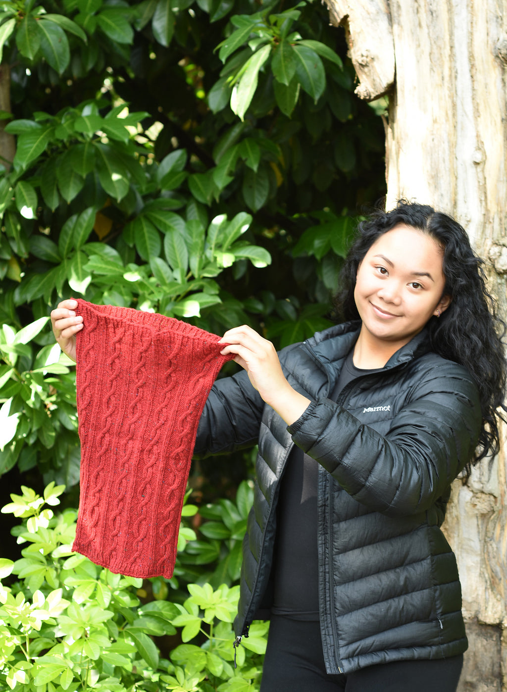 Cabled Sneed by Shannon Dunbabin