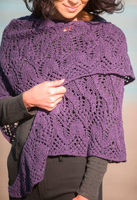 Flame Tree Shawl by Padma R