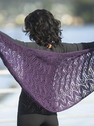 Flame Tree Shawl by Padma R
