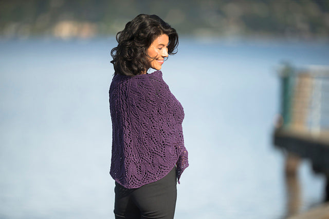 Flame Tree Shawl by Padma R