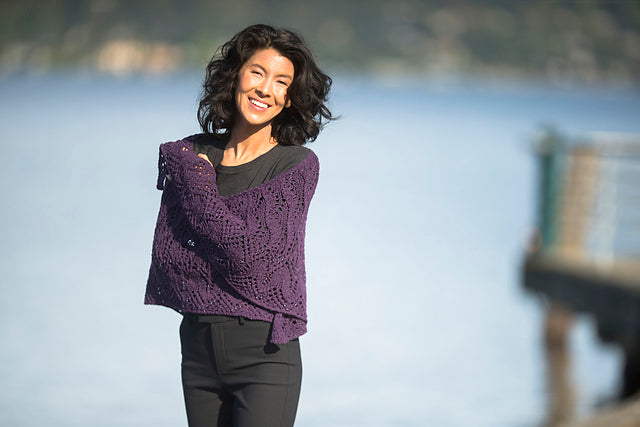 Flame Tree Shawl by Padma R