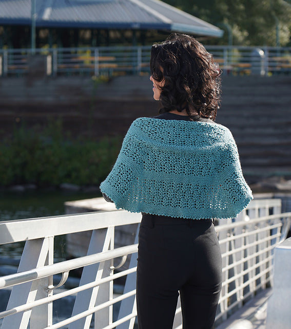 Jadeite Garden Shawl by Shannon Dunbabin