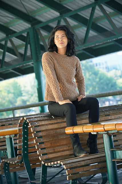 Hollow Oak Pullover by Melissa Leapman
