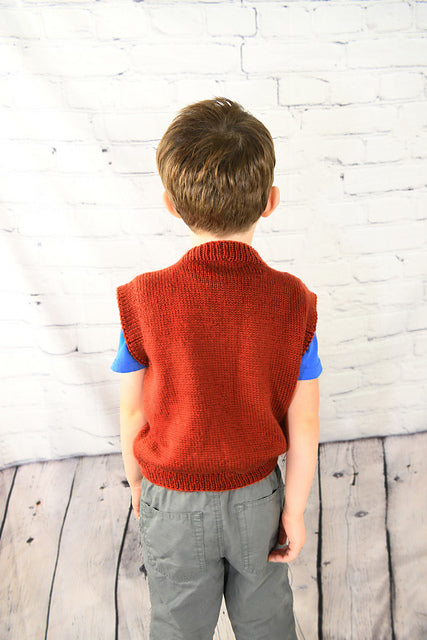 Child’s Vest by Judy Lamb