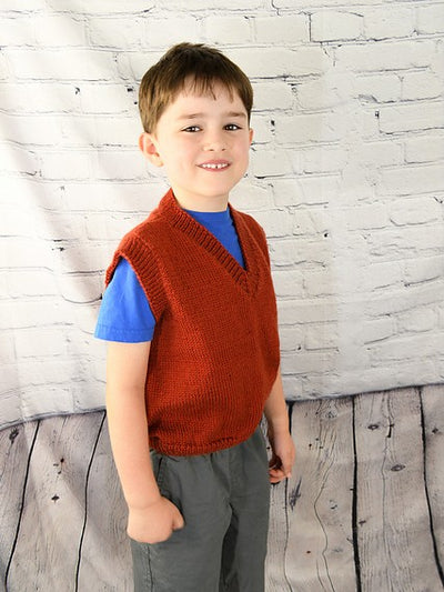 Child’s Vest by Judy Lamb