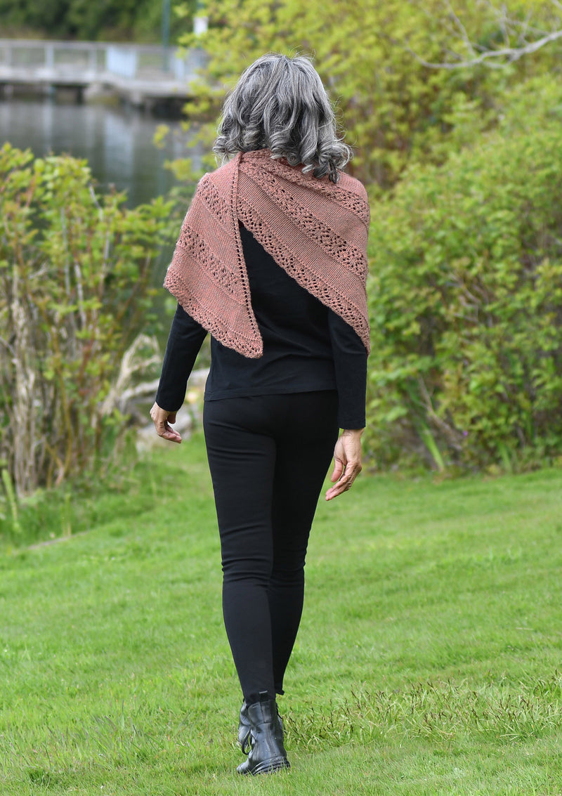 Night and Day Shawl by Shannon Dunbabin