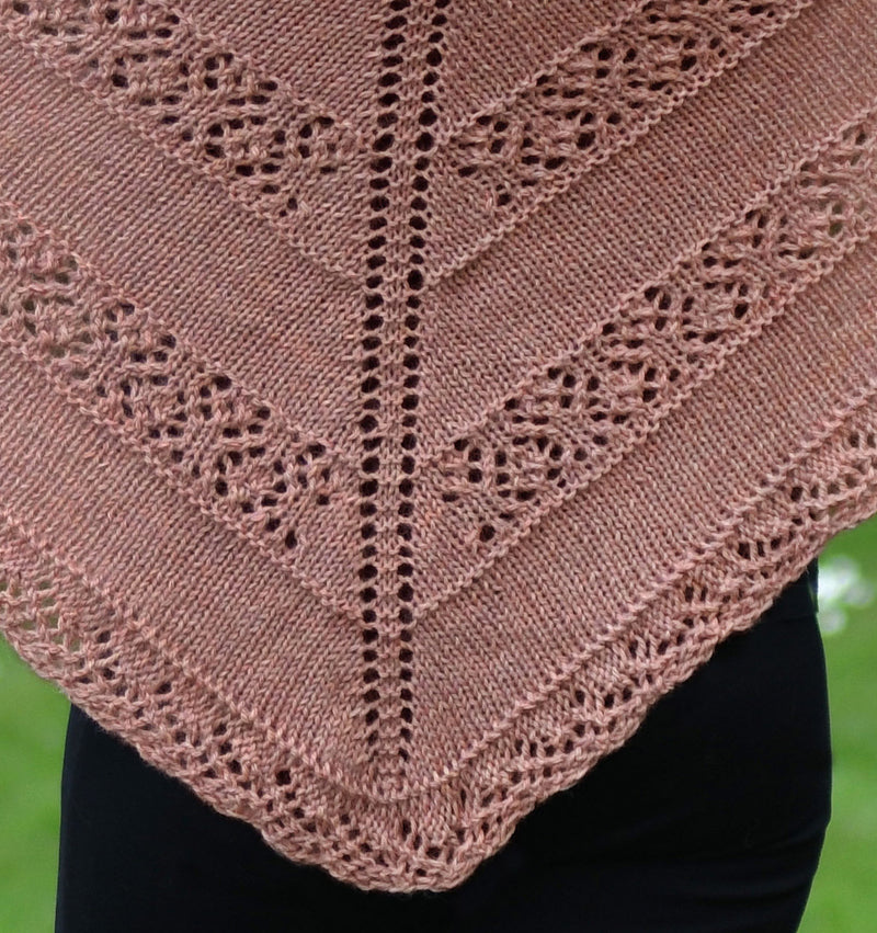 Night and Day Shawl by Shannon Dunbabin