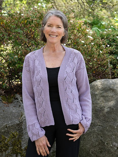 Trellis Cardigan by Jennifer Kent
