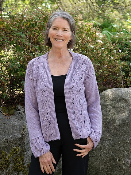 Trellis Cardigan by Jennifer Kent