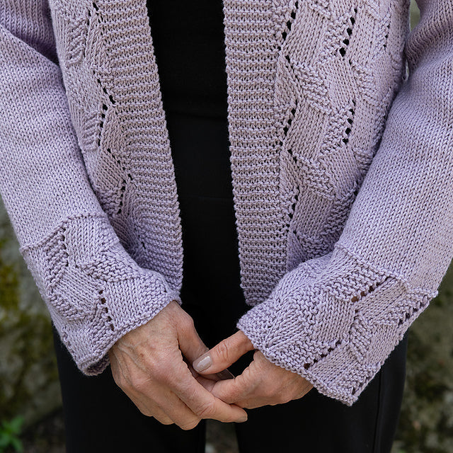 Trellis Cardigan by Jennifer Kent