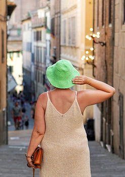 Hyacinth Bucket hat by Sari Nordlund