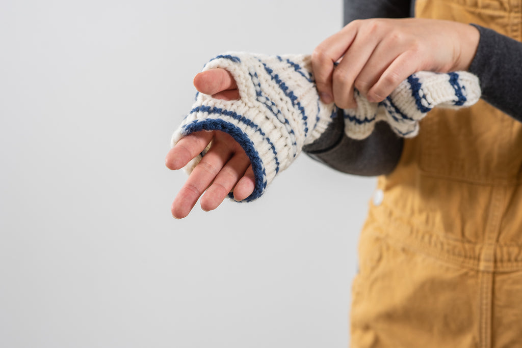 Ciel Hat and Mitts by Berroco Design Team