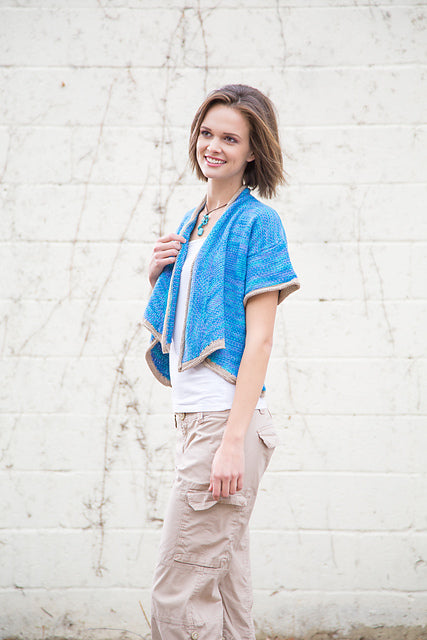 Drape Front Cardi by Amy Gunderson