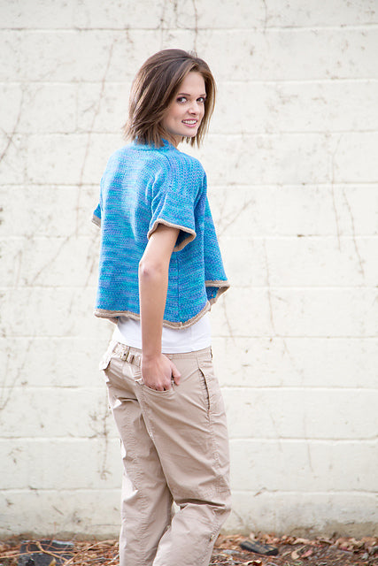 Drape Front Cardi by Amy Gunderson