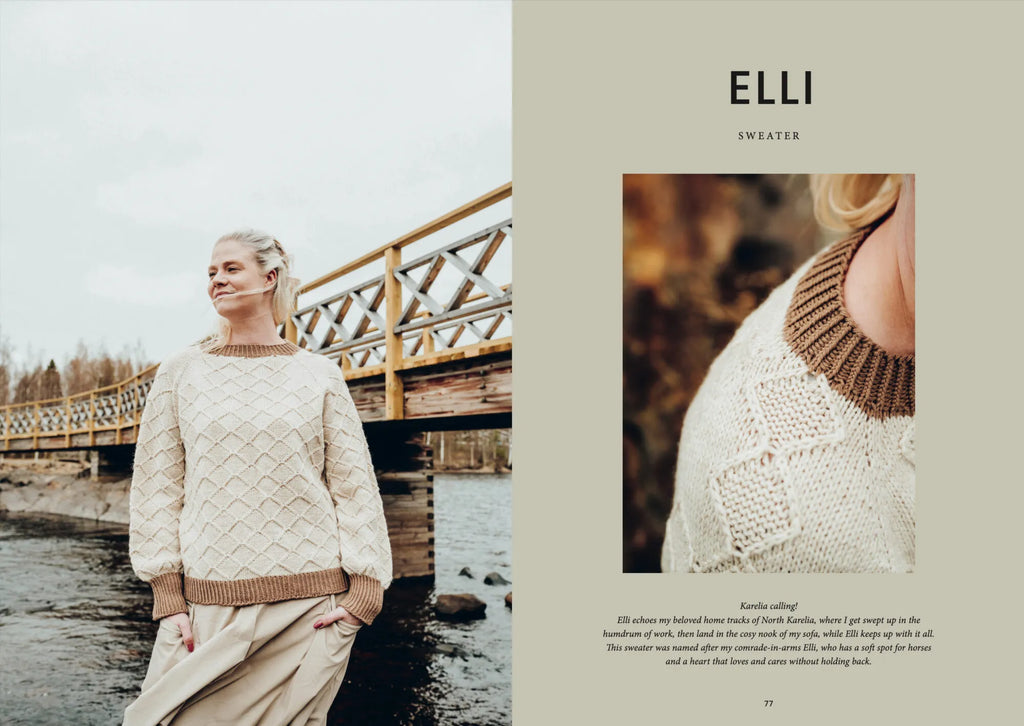 Lace and Cables, With Love by Hannemari Lehtonen