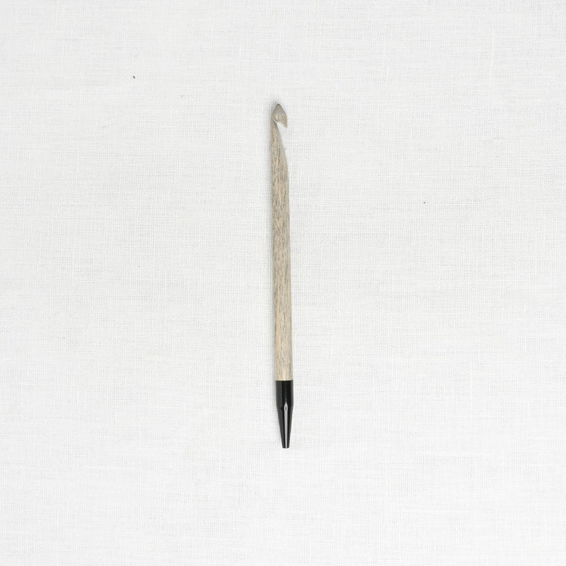 Lykke Driftwood 6" Interchangeable Crochet Hook Set, Grey Denim Case