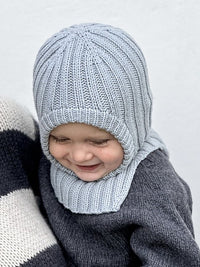 Olive's Ribbed Balaclava by Pernille Larsen