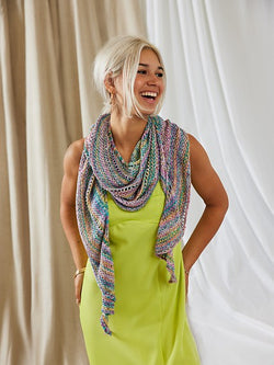Edisto Shawl by Rachel Brockman