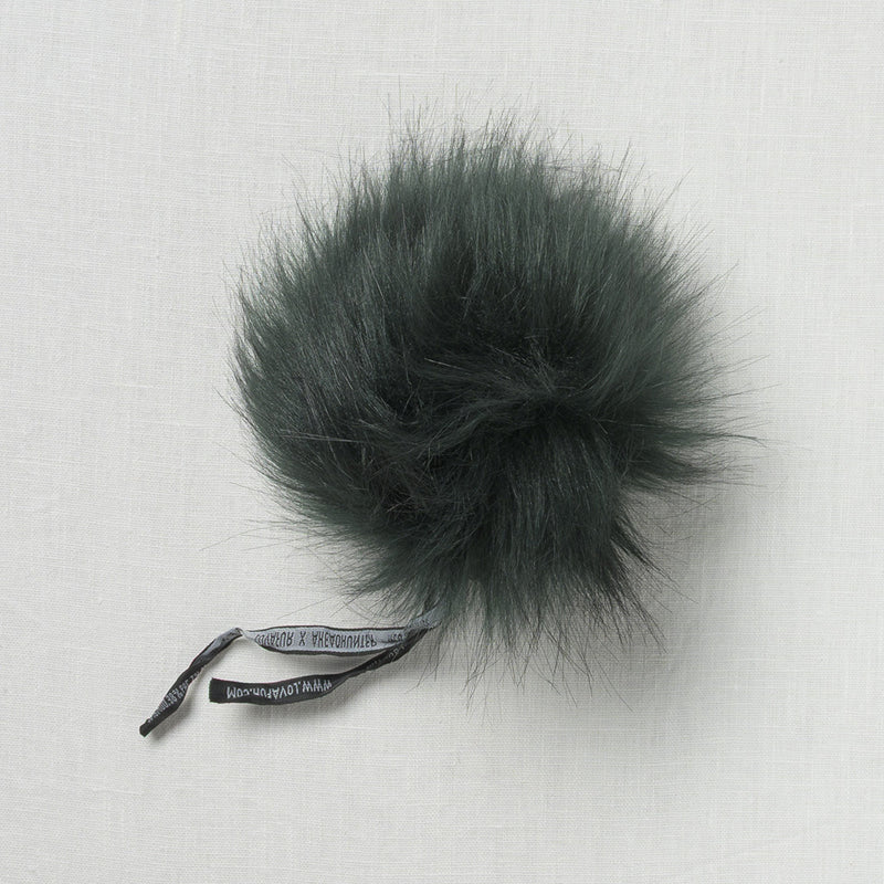 Lovafur Luxe Faux Fur Pom Emerald Fox