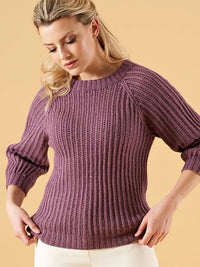 Belle raglan sweater by Chloe Birch