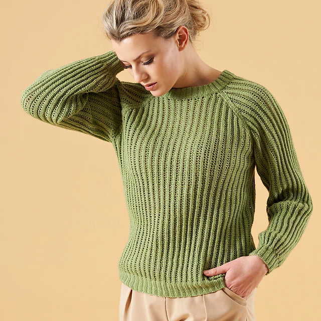Belle raglan sweater by Chloe Birch