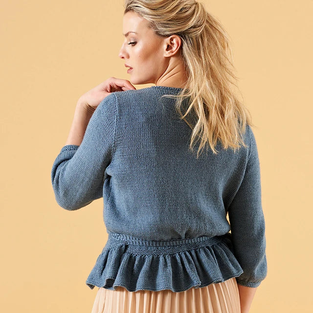 Charlotte Ruffle Wrap Top by Chloe Birch