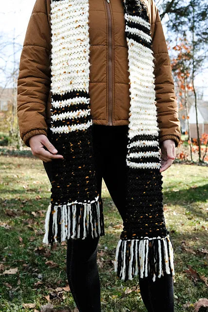 Pips Scarf by Quinn Reverendo