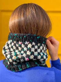 Check Check Hats + Cowl by Sarah E. Chapman