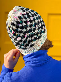 Check Check Hats + Cowl by Sarah E. Chapman