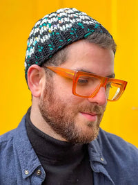 Check Check Hats + Cowl by Sarah E. Chapman