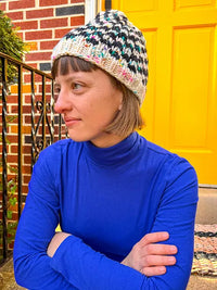Check Check Hats + Cowl by Sarah E. Chapman