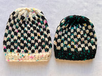 Check Check Hats + Cowl by Sarah E. Chapman